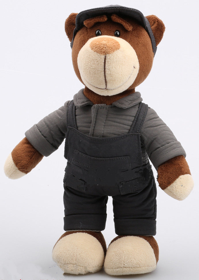 10" Working Bear Stuffed Toy