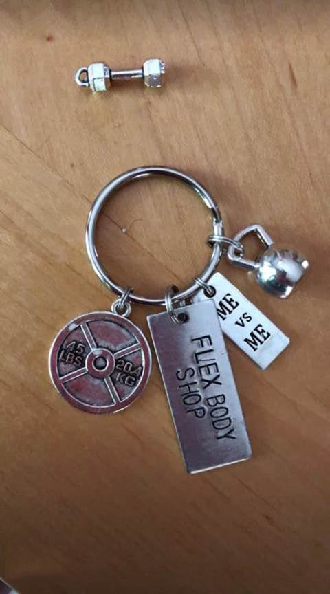 Sport Fitness Keychain