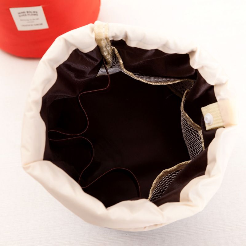 Drawstring Round Shape Hand Pouch