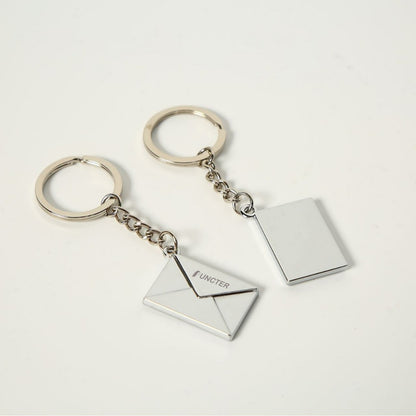 Metal Envelope Key Chain