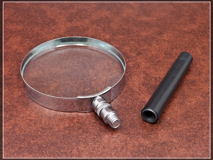 3 Times Plastic Handle Magnifier