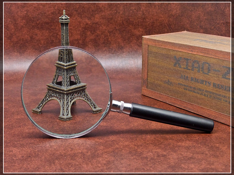 3 Times Plastic Handle Magnifier