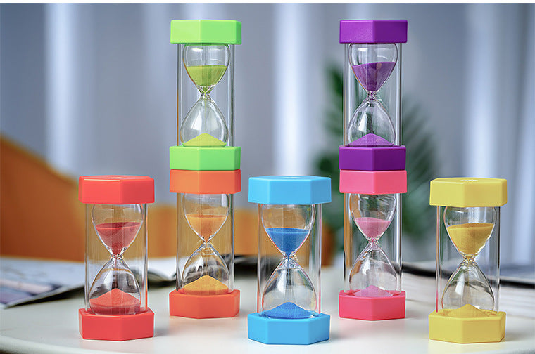 50 Minute Hexagon Design Hourglass Sand Timer Size #M