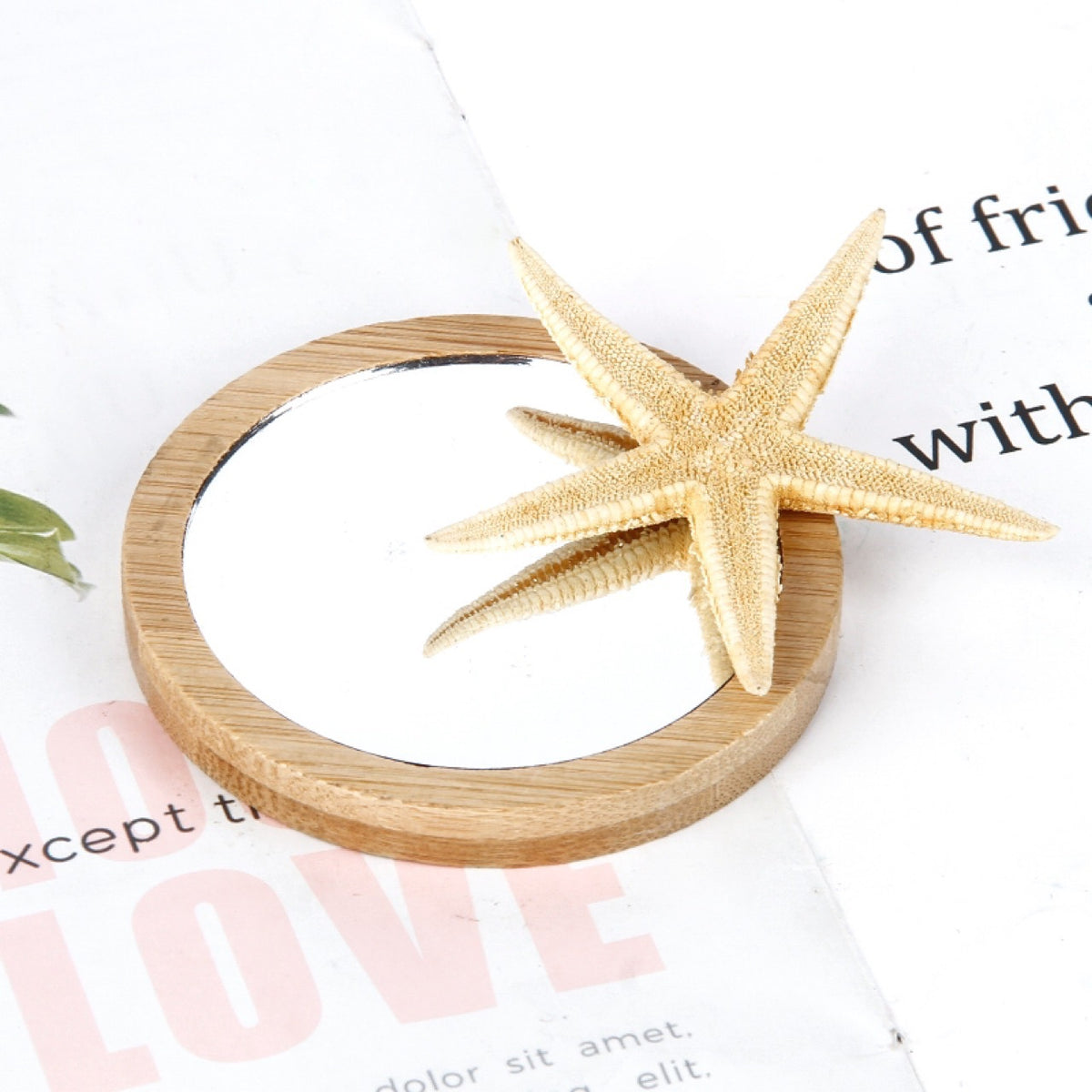 Bamboo Pocket Mirrors