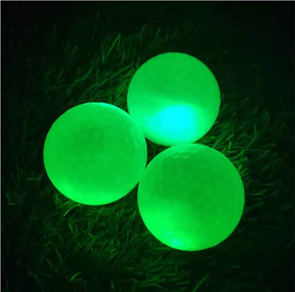 Light Up Colored Double-layer Training Golf Ball 352 Honeycombs