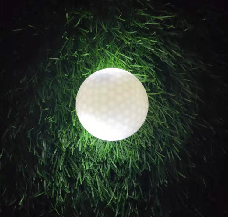 Light Up Colored Double-layer Training Golf Ball 352 Honeycombs