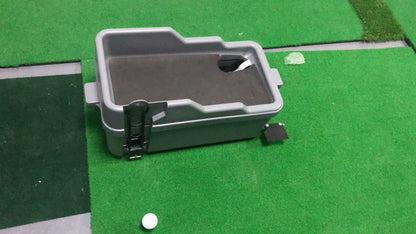 Golf Semi-automatic Tee Machine Multi-function Tee Box Large Capacity Golf Equipment