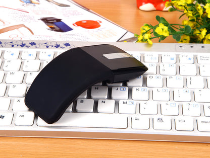 Ultra Thin Foldable 2.4G Wireless Mouse Foldable Computer Mouse