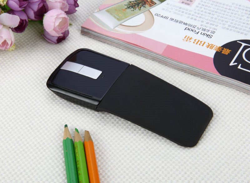 Ultra Thin Foldable 2.4G Wireless Mouse Foldable Computer Mouse