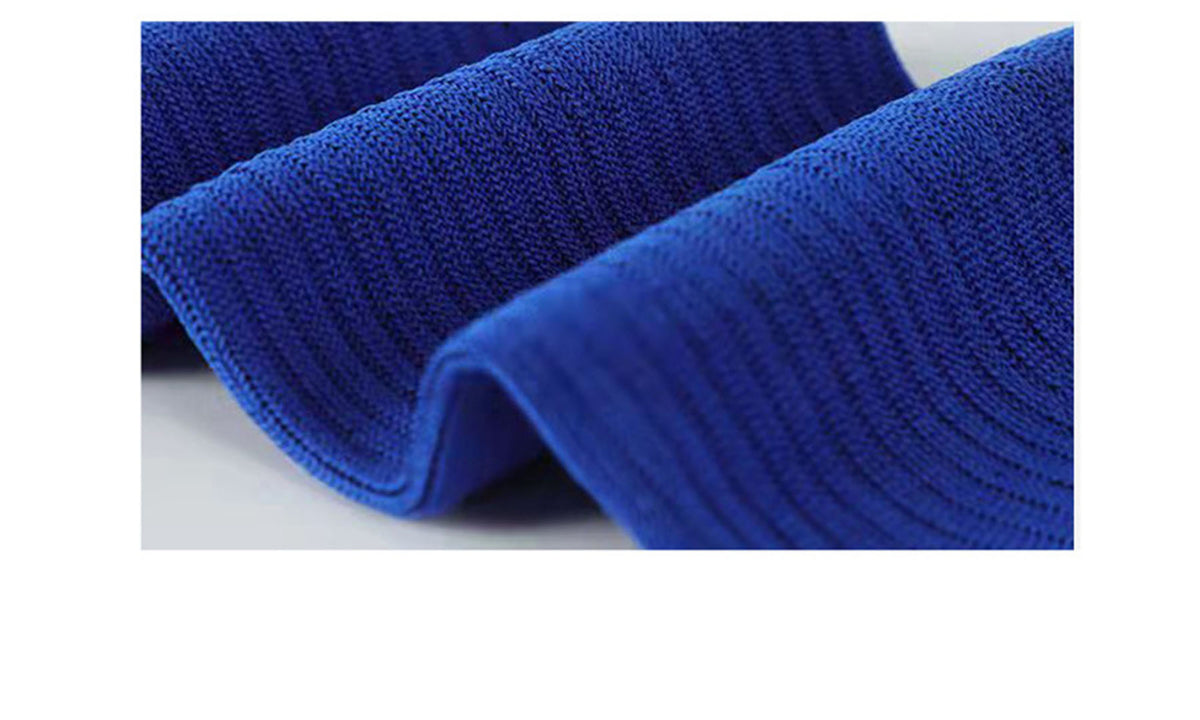 Kids Soccer Socks Boys Girls Knee Athletic High Tube Socks Cotton Striped Socks for Soccer ( Small )