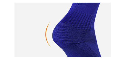 Kids Soccer Socks Boys Girls Knee Athletic High Tube Socks Cotton Striped Socks for Soccer ( Small )
