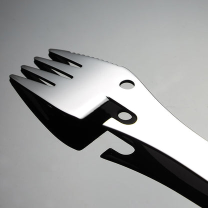 Multi Function Spoon Fork Bottle Opener Can Opener