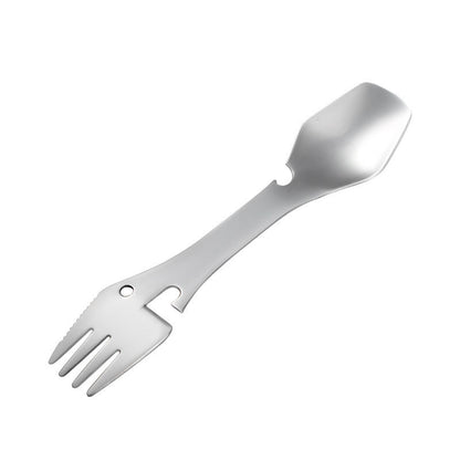 Multi Function Spoon Fork Bottle Opener Can Opener