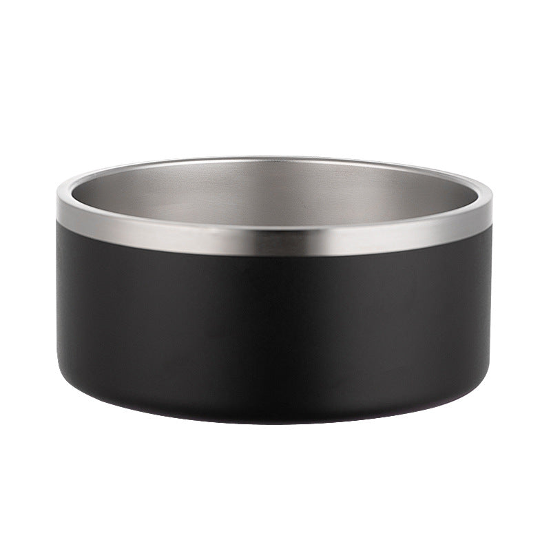 304 Stainless Steel Double Wall 64 OZ Big Dog Bowl