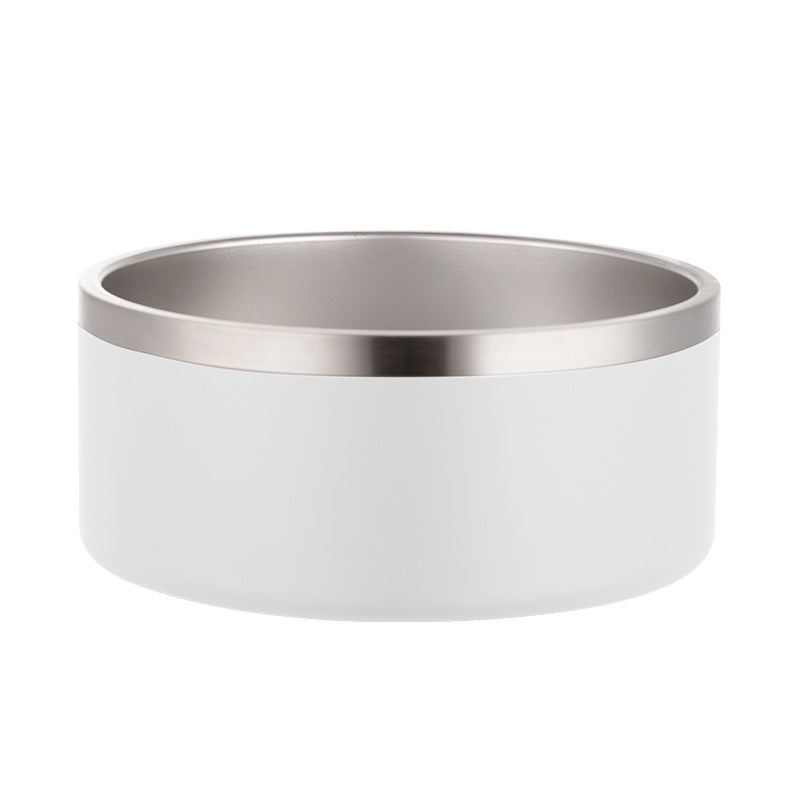 304 Stainless Steel Double Wall 64 OZ Big Dog Bowl