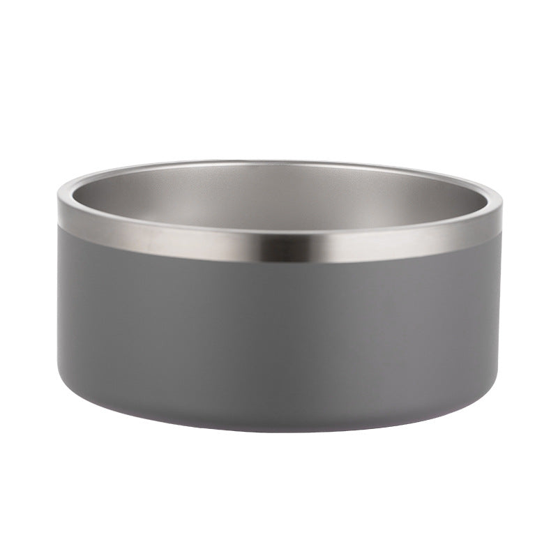 304 Stainless Steel Double Wall 64 OZ Big Dog Bowl