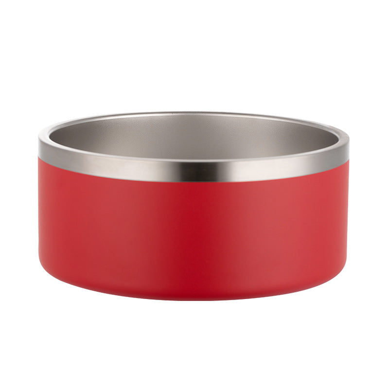 304 Stainless Steel Double Wall 64 OZ Big Dog Bowl