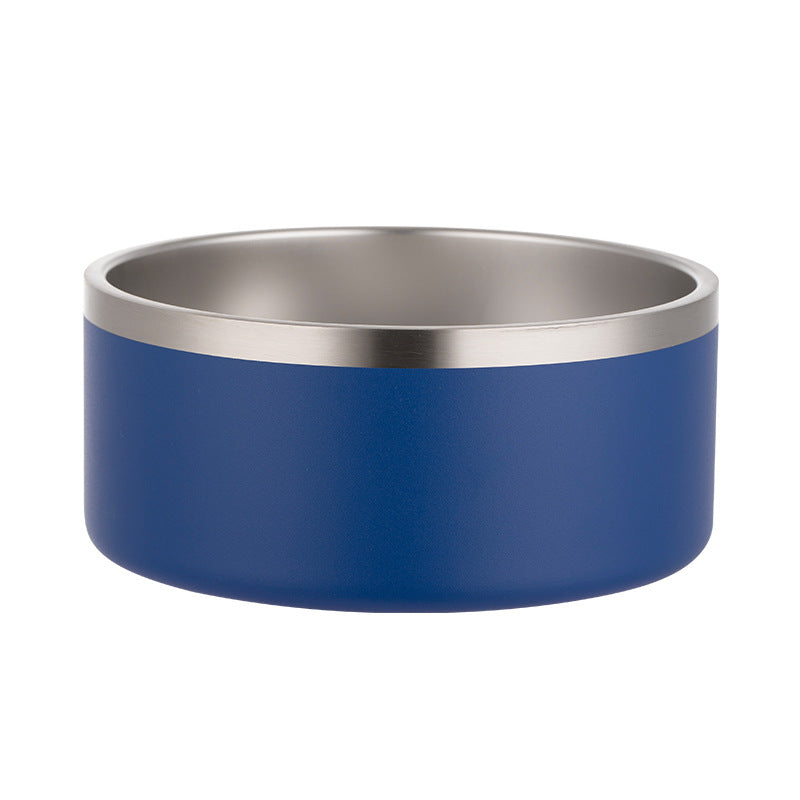 304 Stainless Steel Double Wall 64 OZ Big Dog Bowl