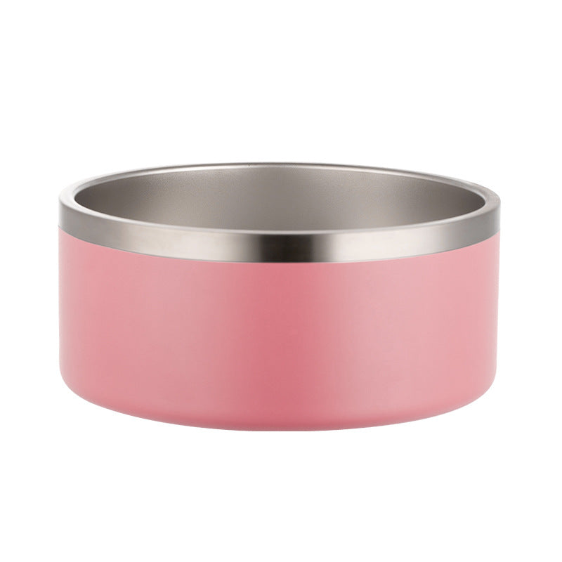 304 Stainless Steel Double Wall 64 OZ Big Dog Bowl