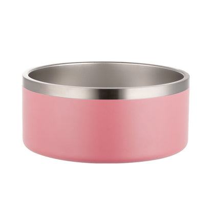 304 Stainless Steel Double Wall 64 OZ Big Dog Bowl
