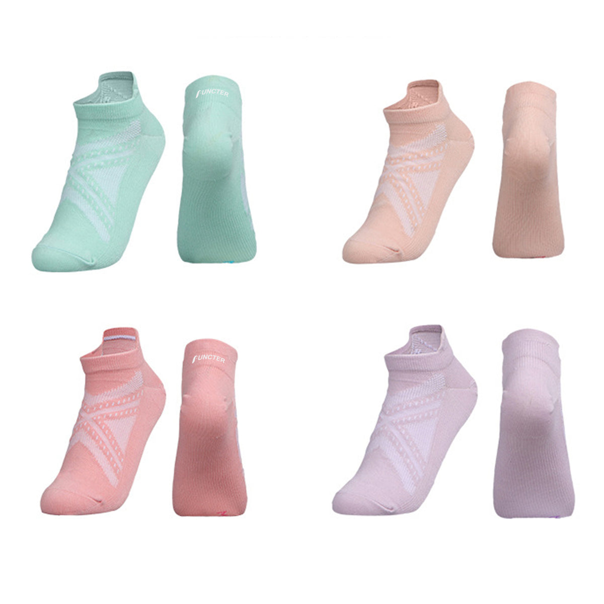 Athletic Socks Low Cut Cushion Running Socks Breathable Comfort for Sports
