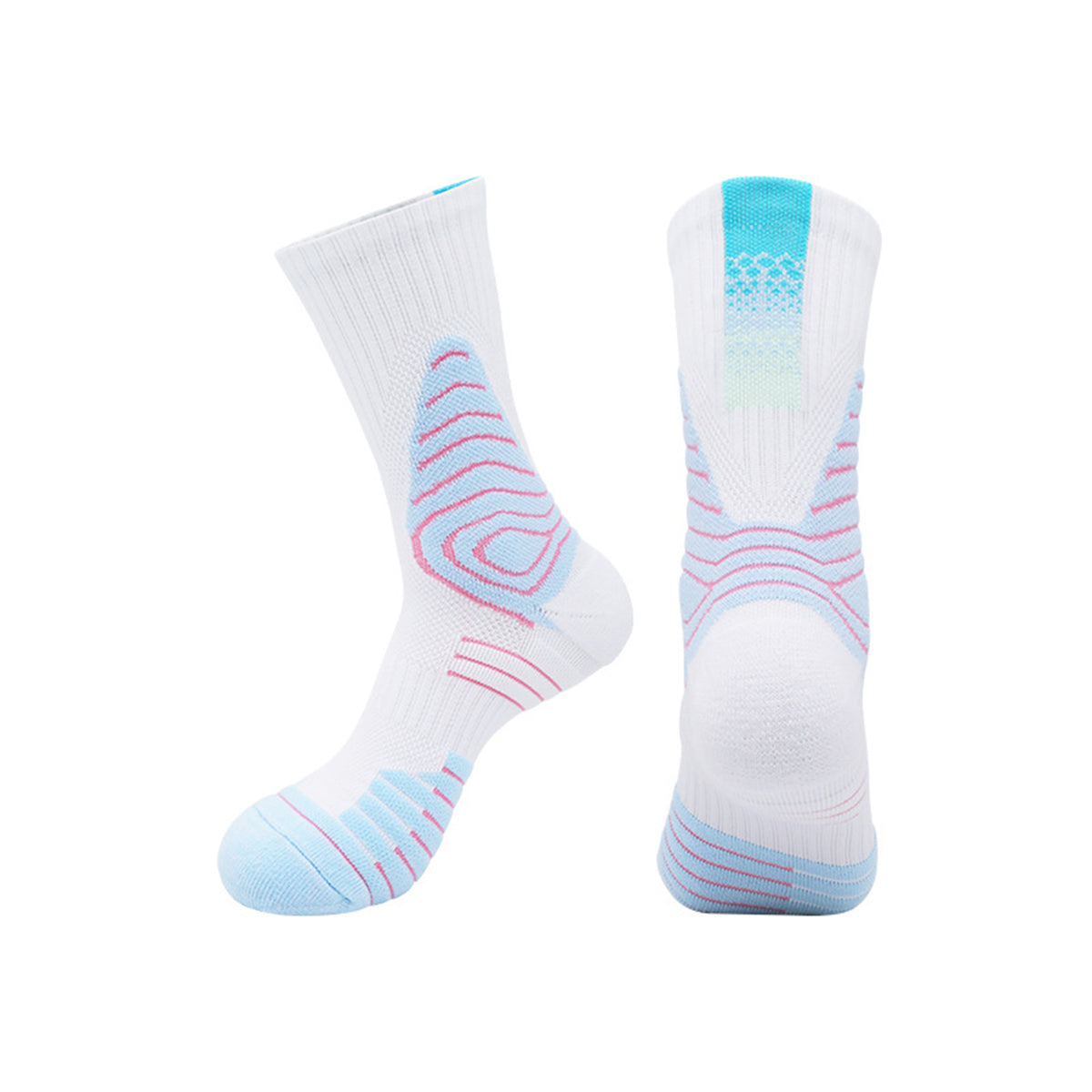 White/Rese Pink