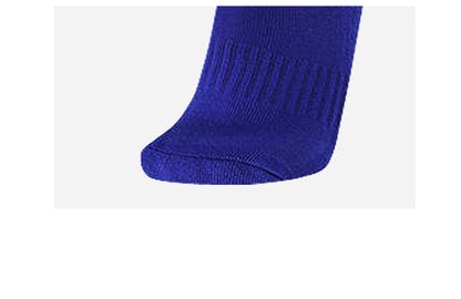 Kids Soccer Socks Boys Girls Knee Athletic High Tube Socks Cotton Striped Socks for Soccer ( Large )