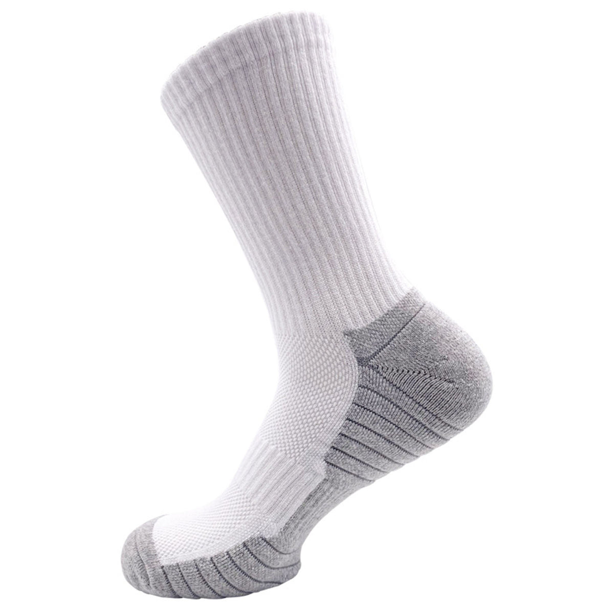 Athletic Socks Sport Running Calf Socks Performance Cushioned Breathable Crew Socks for Men Women