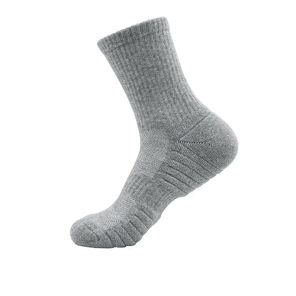 Athletic Socks Sport Running Calf Socks Performance Cushioned Breathable Crew Socks for Men Women
