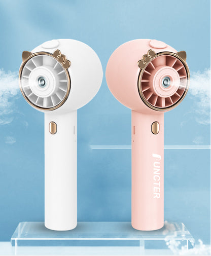 Personal Portable Mini Handheld Fan Spray Fans with USB Rechargeable
