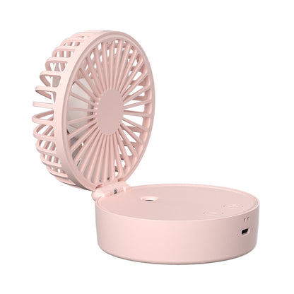Necklace Fans Portable Neck Hanging Fan Mini Fan Handheld Hand Foldable Fan Desktop Fan Spray Fan