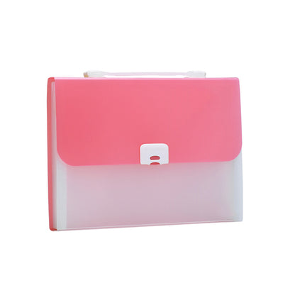 Portable 13 Pockets Expanding File Folder Accordion Document Organizer Letter A4 Paper Size Storage