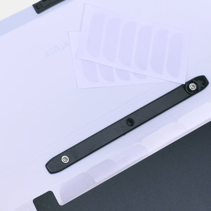 Portable 12 Pockets Expanding File Folder Accordion Document Organizer Letter A4 Paper Size Storage