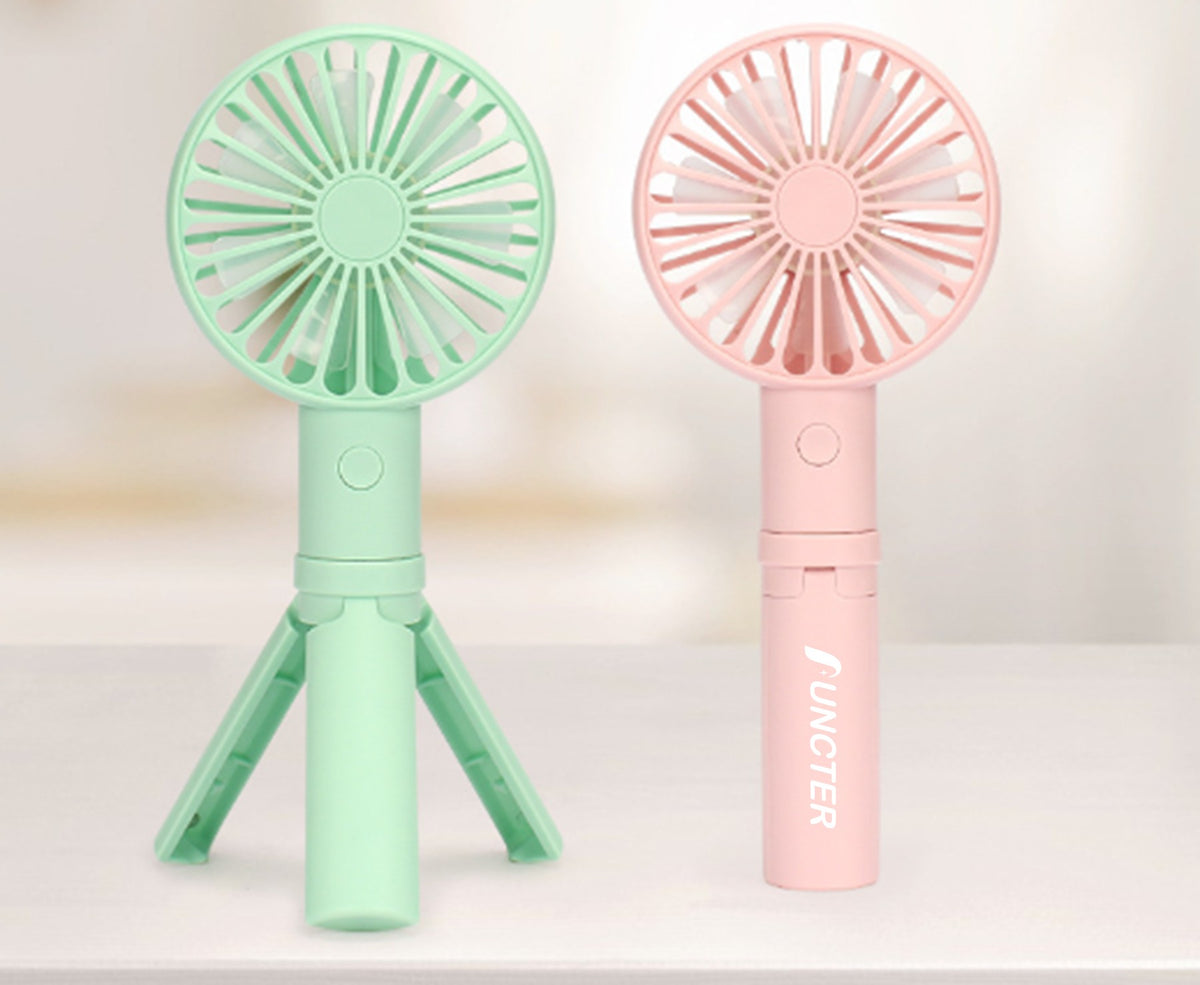 Tripod Mini Fan With Adjustable Wind Speed