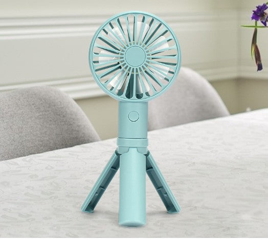 Tripod Mini Fan With Adjustable Wind Speed