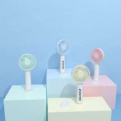 Portable Fan USB Desk Fan Small Personal Hand Fan W/3 Speed