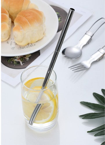 304 Stainless Steel Folding Cutlery Set 2 pieces