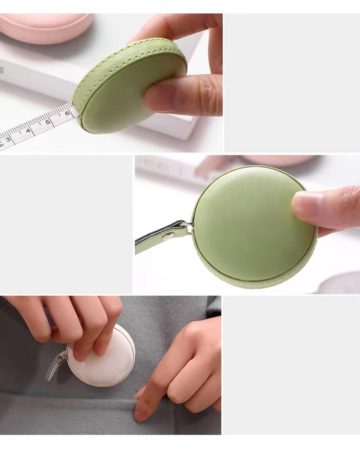 59" PU Leather Square Body Measuring Tape