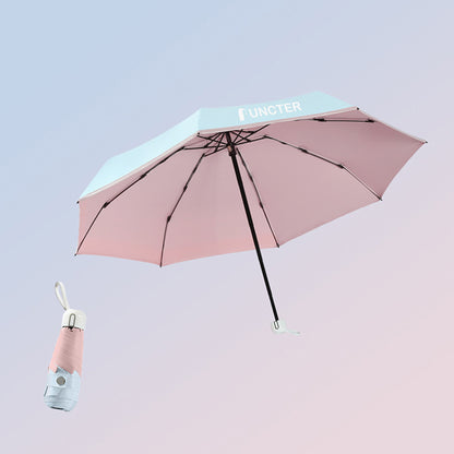 5 Fold Travel Lightweight Protable Pocket Mini Capsule Umbrella Manual Open 8 Panels Umbrella