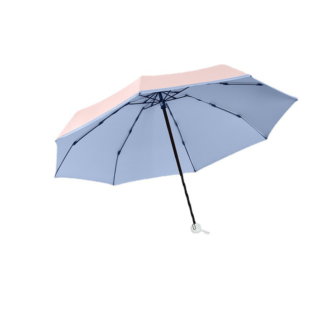 5 Fold Travel Lightweight Protable Pocket Mini Capsule Umbrella Manual Open 8 Panels Umbrella
