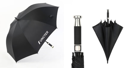 Long Handle Umbrella, Large Straight Pole Double Golf Sunny Umbrella Men Gifts