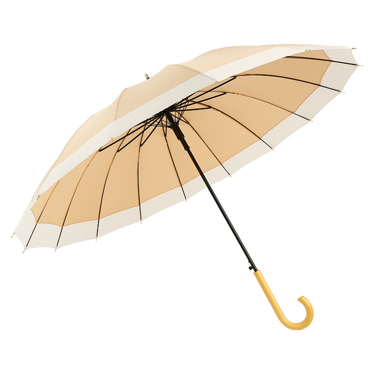 Long Handle Umbrella, Windproof Large Umbrella, Wind Resistant Big Golf Umbrellas For Adult