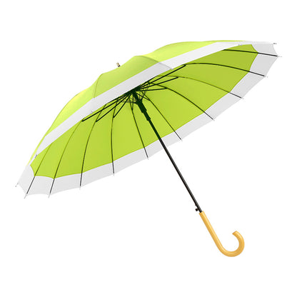 Long Handle Umbrella, Windproof Large Umbrella, Wind Resistant Big Golf Umbrellas For Adult