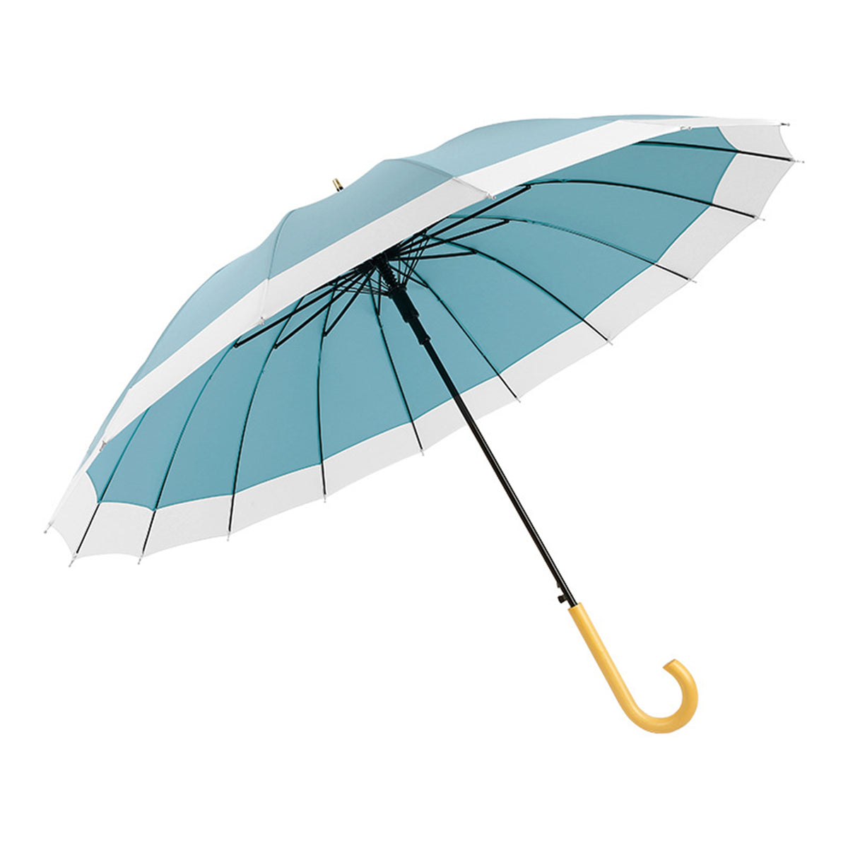 Long Handle Umbrella, Windproof Large Umbrella, Wind Resistant Big Golf Umbrellas For Adult