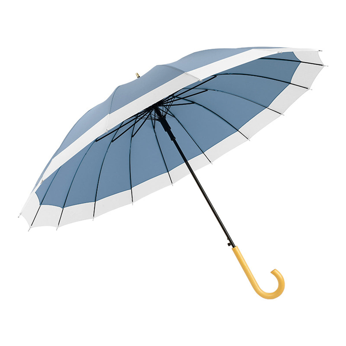 Long Handle Umbrella, Windproof Large Umbrella, Wind Resistant Big Golf Umbrellas For Adult