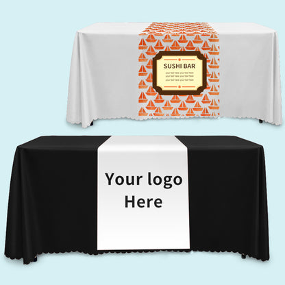 6' Cover for Graduation, Birthday, Christmas Party Table Cloth for Rectangle Tables