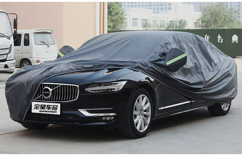 PVC Size #YXL Weatherproof Car Cover