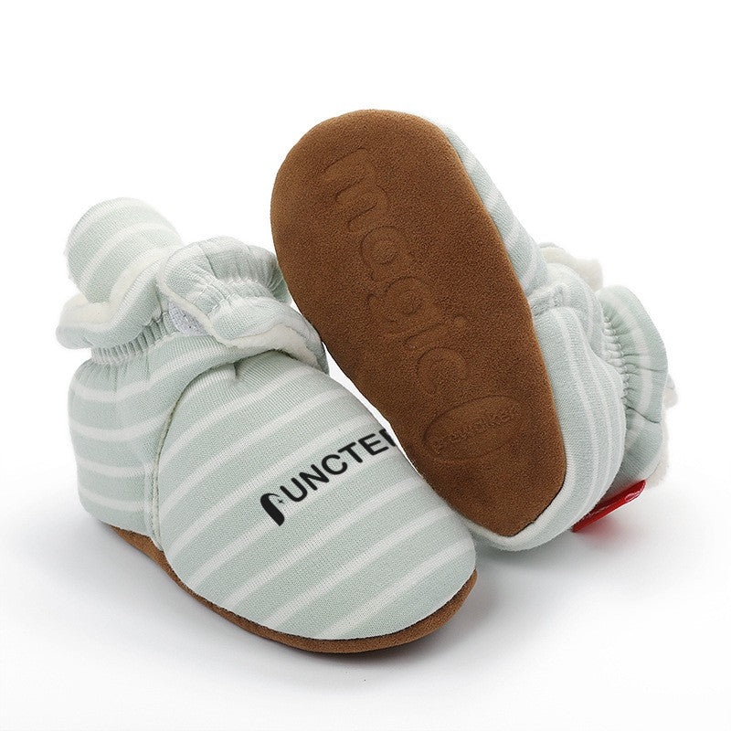 Cotton Baby Booties (0-6m)