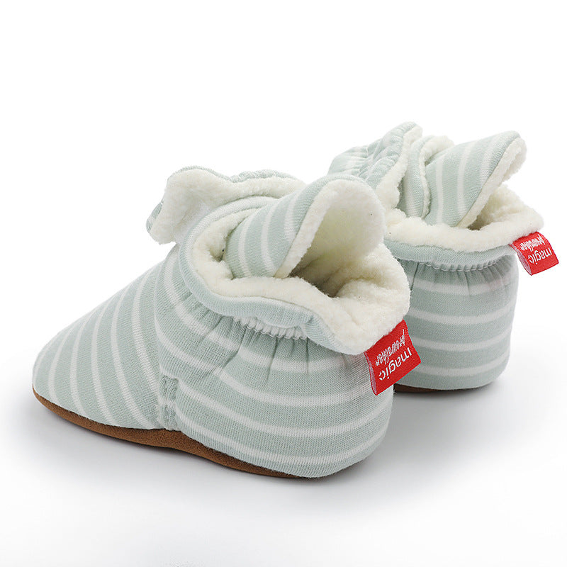 Cotton Baby Booties (12-18m)