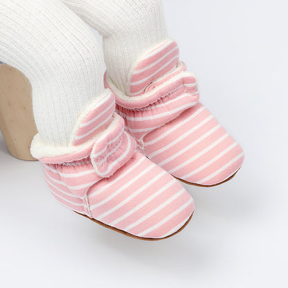 Cotton Baby Booties (12-18m)
